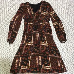 ZARA FALL/SPRING NATURE DRESS